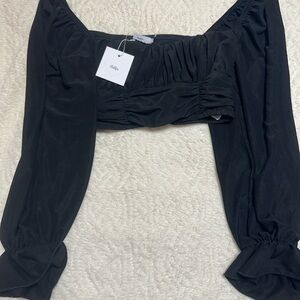 Adika Black Top with tag